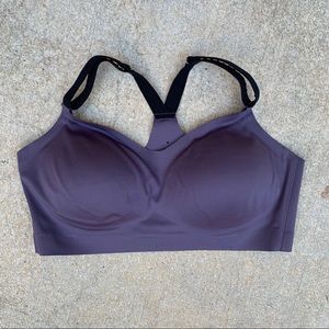 Purple padded sports bra size medium NWOT